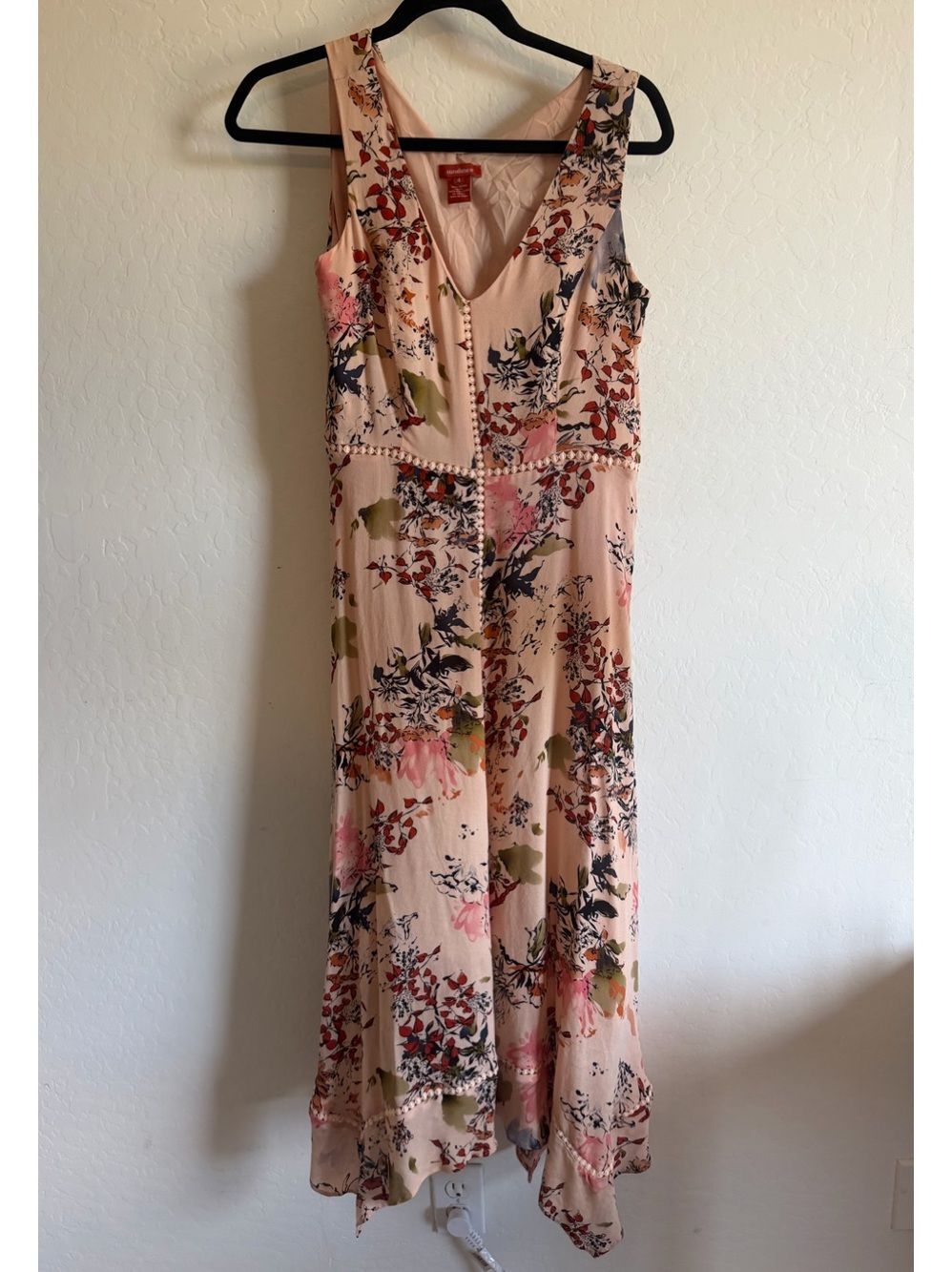 Sundance Catalog "Awash In Florals" Handkerchief Dress 4